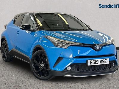 Used Toyota C-HR 2018 Blue/black SUV