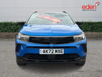 Used Vauxhall Grandland X GS Line 131 HP (96 kW) 2022 Blue SUV