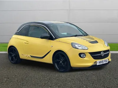 Begagnad Vauxhall Adam Slam 115 HK (84 kW) 2015 Gul Halvkombi