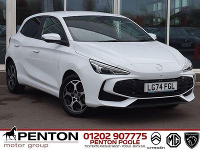 Used MG MG3 Trophy 2025 White Hatchback