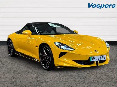 Used MG Cyberster 375 kW (510 HP) 2025 Yellow Cabriolet