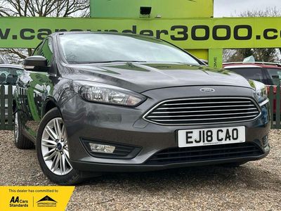 Used Ford Focus Zetec 2018 Grey Hatchback