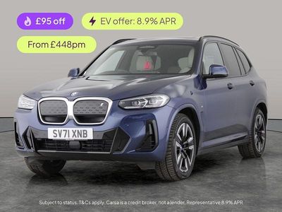 Blue Used 2021 BMW iX3 M Sport SUV | £25,956 (Fair price)