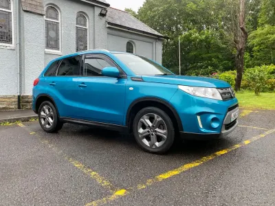 Used Suzuki Vitara SZ-T 120 HP (88 kW) 2015 Turquoise SUV