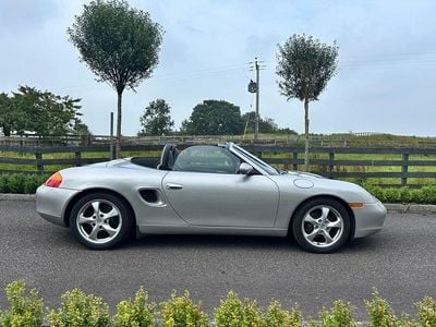 Begagnad Porsche Boxster 2001 Silver Cab