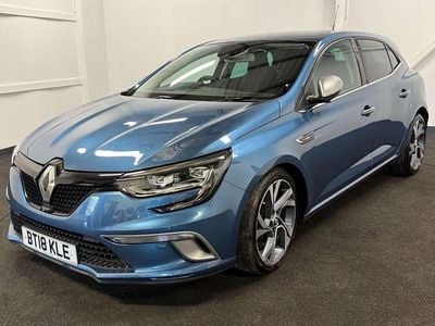 Used Renault Mégane GT Line GT 205 HP (150 kW) 2018 Blue Hatchback