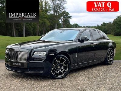 Used Rolls Royce Ghost 563 HP (414 kW) 2016 Black Sedan