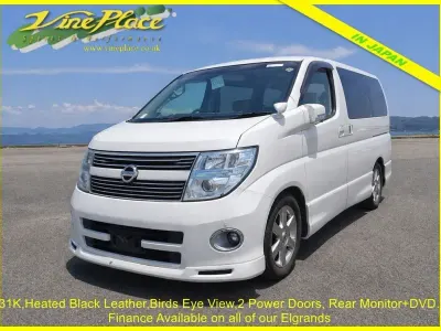 Used Nissan Elgrand 2009 White MPV