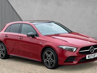 Red Used 2021 Mercedes A250 AMG Line Premium Plus | £20,810 (Fair price)