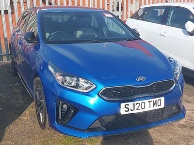 Used Kia Ceed GT-Line 138 HP (101 kW) 2020 Blue Hatchback