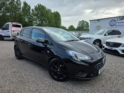 Used Vauxhall Corsa SRi 90 HP (66 kW) 2019 Black Hatchback