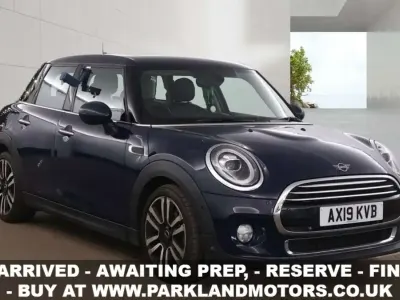 Used Mini Cooper Exclusive 2019 Blue Hatchback