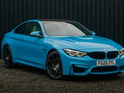 Used BMW M4 Competition Edition 443 HP (325 kW) 2020 Blue Coupe