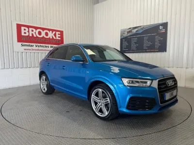 Używany Audi Q3 S-line plus 2015 Niebieski SUV