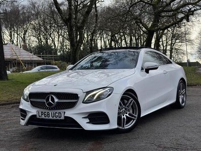 Used Mercedes E300 AMG Line Premium 245 HP (180 kW) 2018 White Coupe