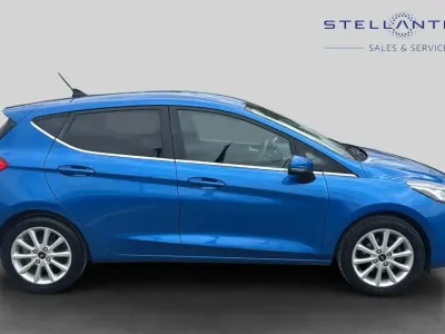 Used Ford Fiesta Titanium 99 HP (72 kW) 2019 Blue Hatchback
