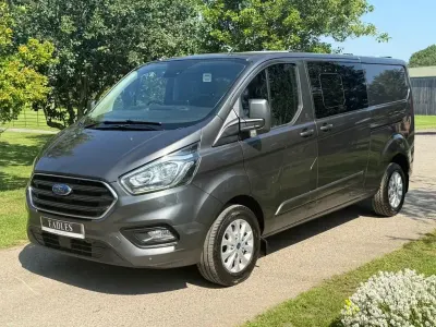 Used Ford Transit Custom Limited 170 HP (125 kW) 2018 Grey Van