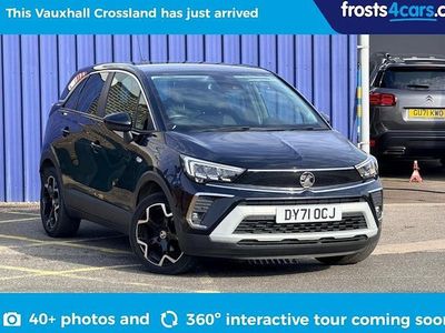 Used Vauxhall Crossland Edition 83 HP (61 kW) 2021 Black SUV