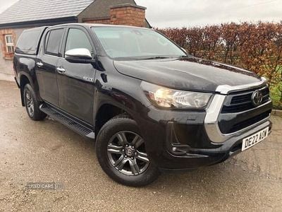 Used Toyota HiLux 150 HP (110 kW) 2022 Black Pickup