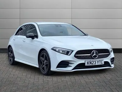 Used Mercedes A200 Executive 163 HP (119 kW) 2023 White Hatchback