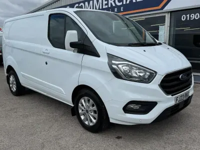 Used Ford Transit Custom Limited 130 HP (95 kW) 2023 White Van