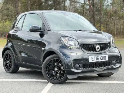 Used Smart ForTwo Coupé 71 HP (52 kW) 2016 Black Coupe