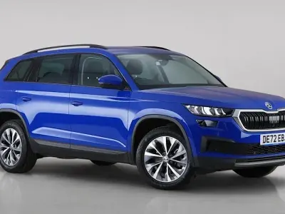 Used Skoda Kodiaq SE Drive 150 HP (110 kW) 2022 Blue SUV