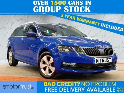 Usado Skoda Octavia SE Technology 115 CV (84 kW) 2019 Azul Familiar