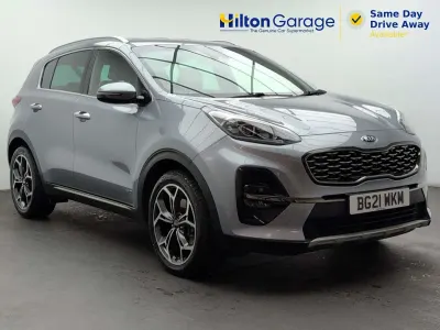 Used Kia Sportage GT-Line 174 HP (127 kW) 2021 Silver SUV