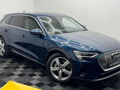 Used Audi e-tron Advanced 230 kW (313 HP) 2021 Blue SUV