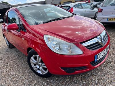 Red Used 2008 Vauxhall Corsa Hatchback | £1,799 (Expensive)