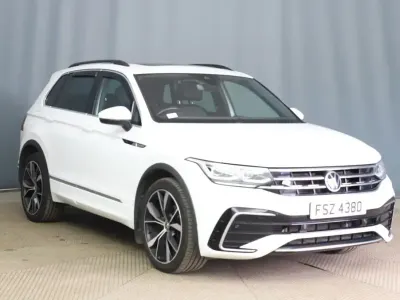 Used VW Tiguan R-line 150 HP (110 kW) 2022 White SUV