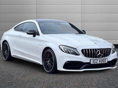 Polar white Used 2018 Mercedes C63S AMG Premium Coupe | £38,295 (Good price)