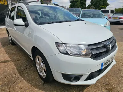 Used Dacia Logan MCV Lauréate 90 HP (66 kW) 2014 White Estate