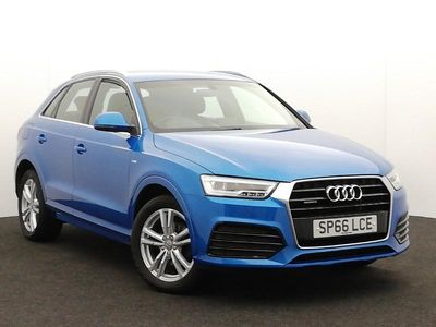Blue Used 2016 Audi Q3 S-Line SUV | £12,998 (Fair price)
