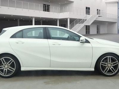 Used Mercedes A180 AMG Line Premium 2016 Cirrus white Hatchback