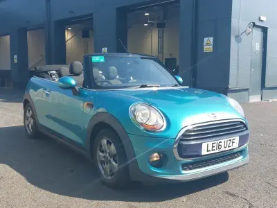 Used Mini Cooper Cabriolet 136 HP (100 kW) 2016 Blue Cabriolet