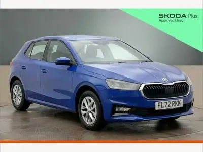 Used Skoda Fabia Comfort 79 HP (58 kW) 2022 Energy blue Hatchback