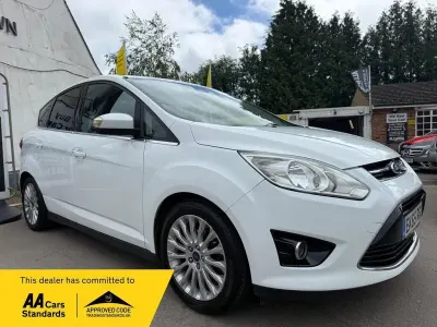 Used Ford C-MAX Titanium 120 HP (88 kW) 2015 White MPV