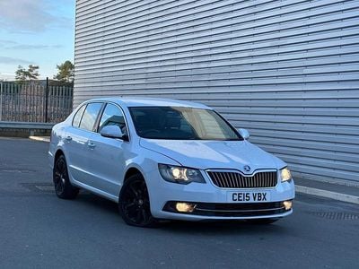 White Used 2015 Skoda Superb Hatchback | £5,995