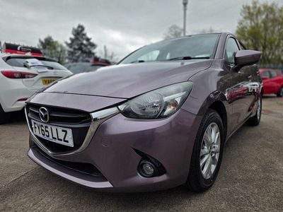 Używany Mazda 2 2015 Purpurowy Hatchback