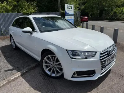 Used Audi A4 Sport 190 HP (139 kW) 2019 White Estate