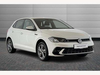 Pure white Used 2022 VW Polo R-line Hatchback | £15,490 (Good price)