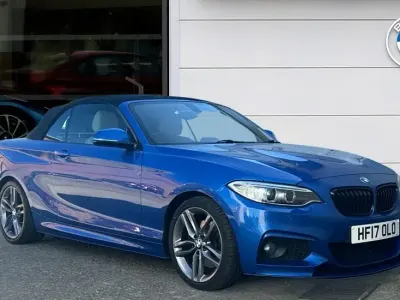 Used BMW 230 M Sport 249 HP (183 kW) 2017 Blue Cabriolet