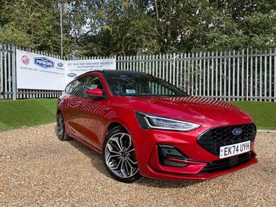 Red Used 2024 Ford Focus ST-Line X Estate | £24,990 (Expensive)