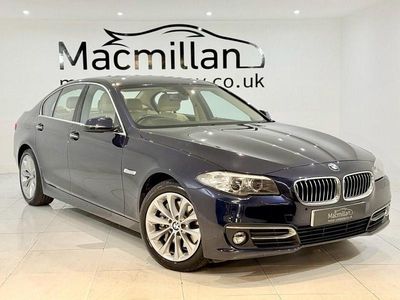 Begagnad BMW 528 Luxury Line 245 HK (180 kW) 2015 Blå Sedan