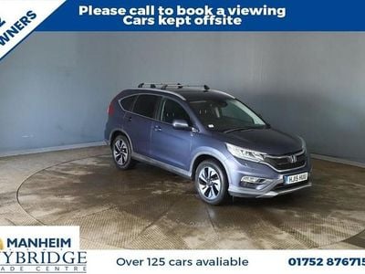 Blue Used 2015 Honda CR-V SR SUV | £8,775 (Fair price)