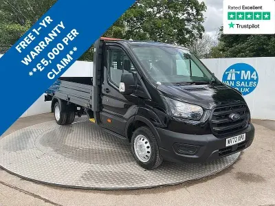 Usado Ford Transit 130 HP (95 kW) 2022 Preto Cabrios