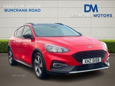 Red Used 2020 Ford Focus Active Hatchback | £11,348 (Fair price)