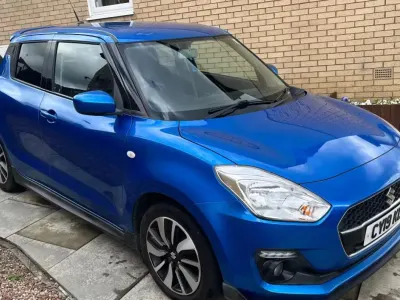 Used Suzuki Swift 90 HP (66 kW) 2019 Blue Hatchback